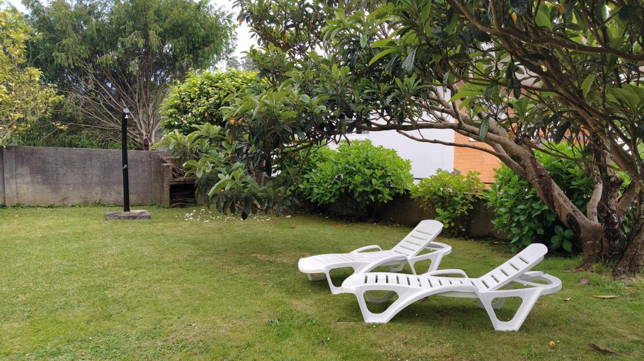 Casa Con Jardin En La Playa De Almieiras Villa Fene Eksteriør billede