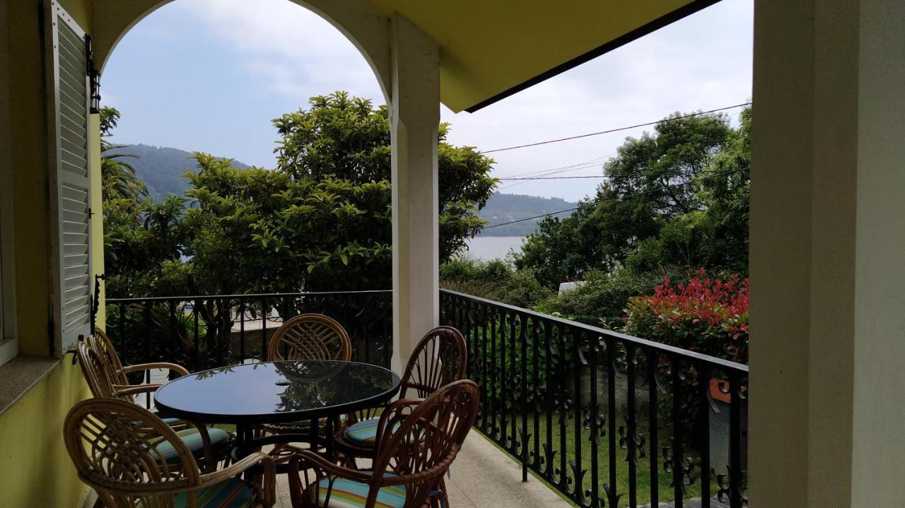 Casa Con Jardin En La Playa De Almieiras Villa Fene Eksteriør billede