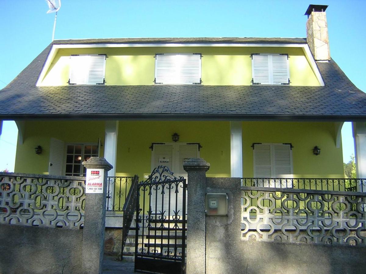 Casa Con Jardin En La Playa De Almieiras Villa Fene Eksteriør billede